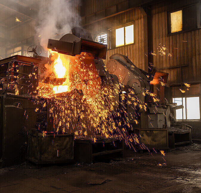 三魚應用于鑄造澆筑